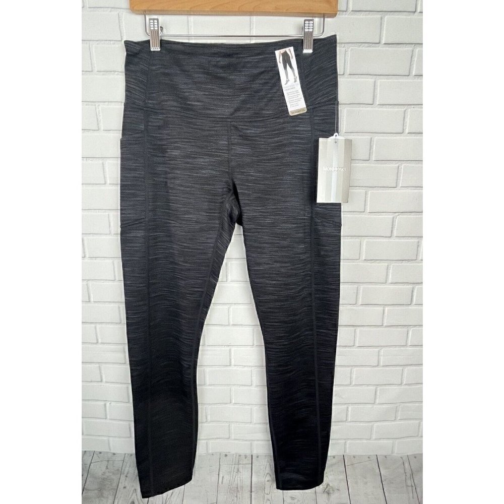 Modetta Performance Luxury Cropped Fitness high waisted Leggings‎ Women Medium M